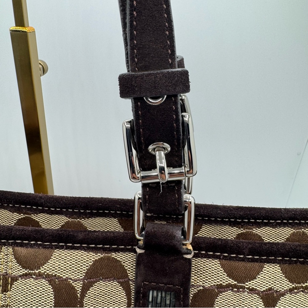 Coach Brown Tote Bag - Picture 5 of 12